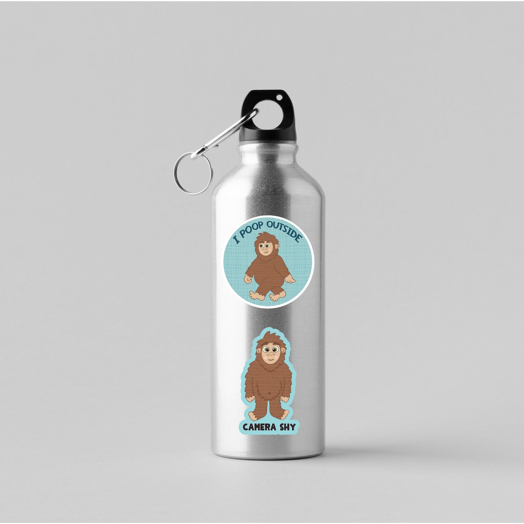 Believe in Yourself Big Foot Motivational Sticker stickers Lucid Moon Studio LLC