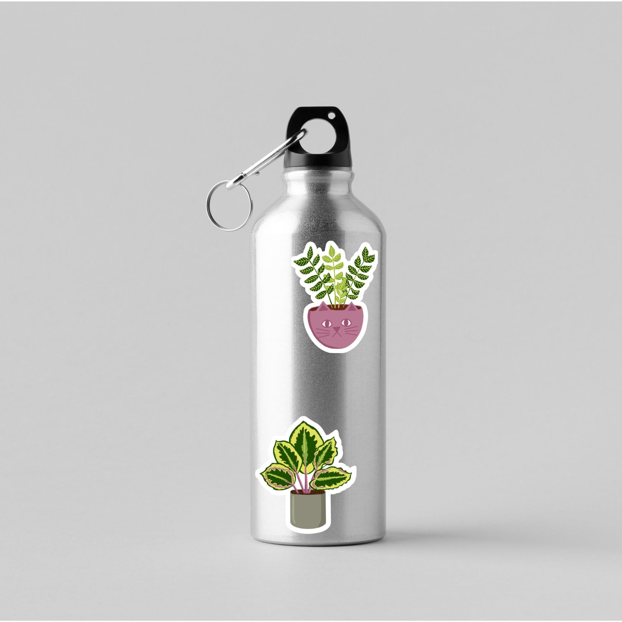 Calathea Plant Matte Vinyl Waterproof Sticker stickers Lucid Moon Studio