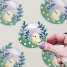Cute Kawaii Bunny Vinyl Sticker stickers Lucid Moon Studio