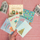 Holiday Assortment Christmas Cards (6) Boxed Set Greeting Cards Lucid Moon Studio