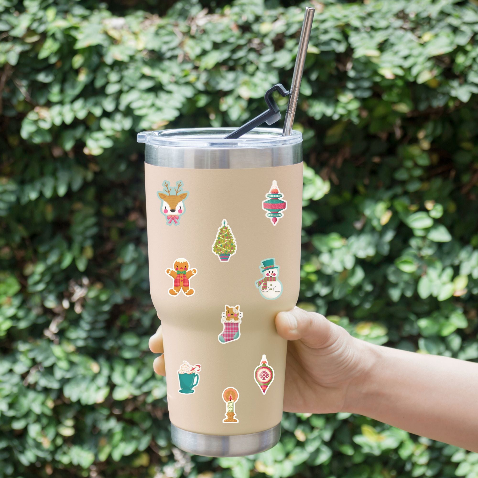 Holiday Sticker Flakes stickers Lucid Moon Studio