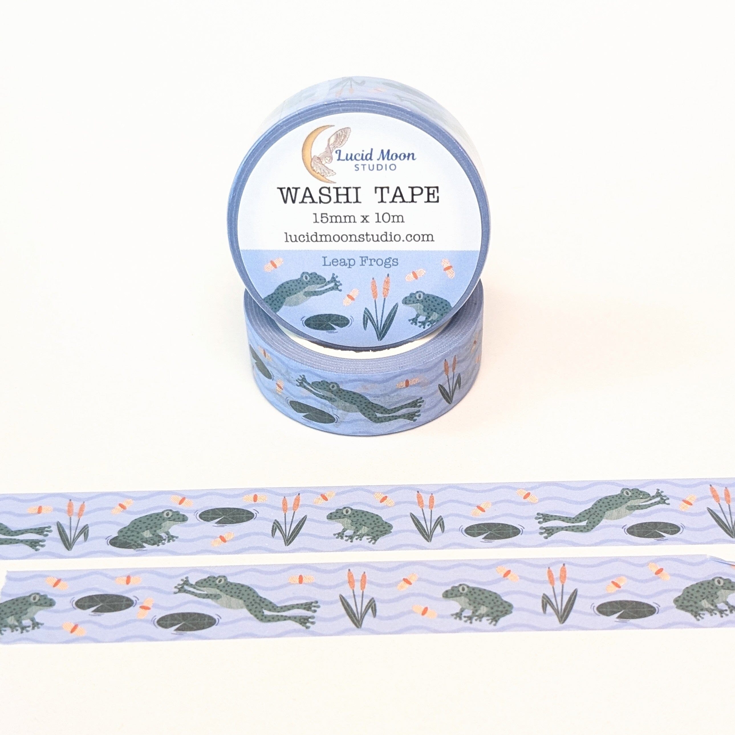 Leap Frog Washi Tape washi tape Lucid Moon Studio