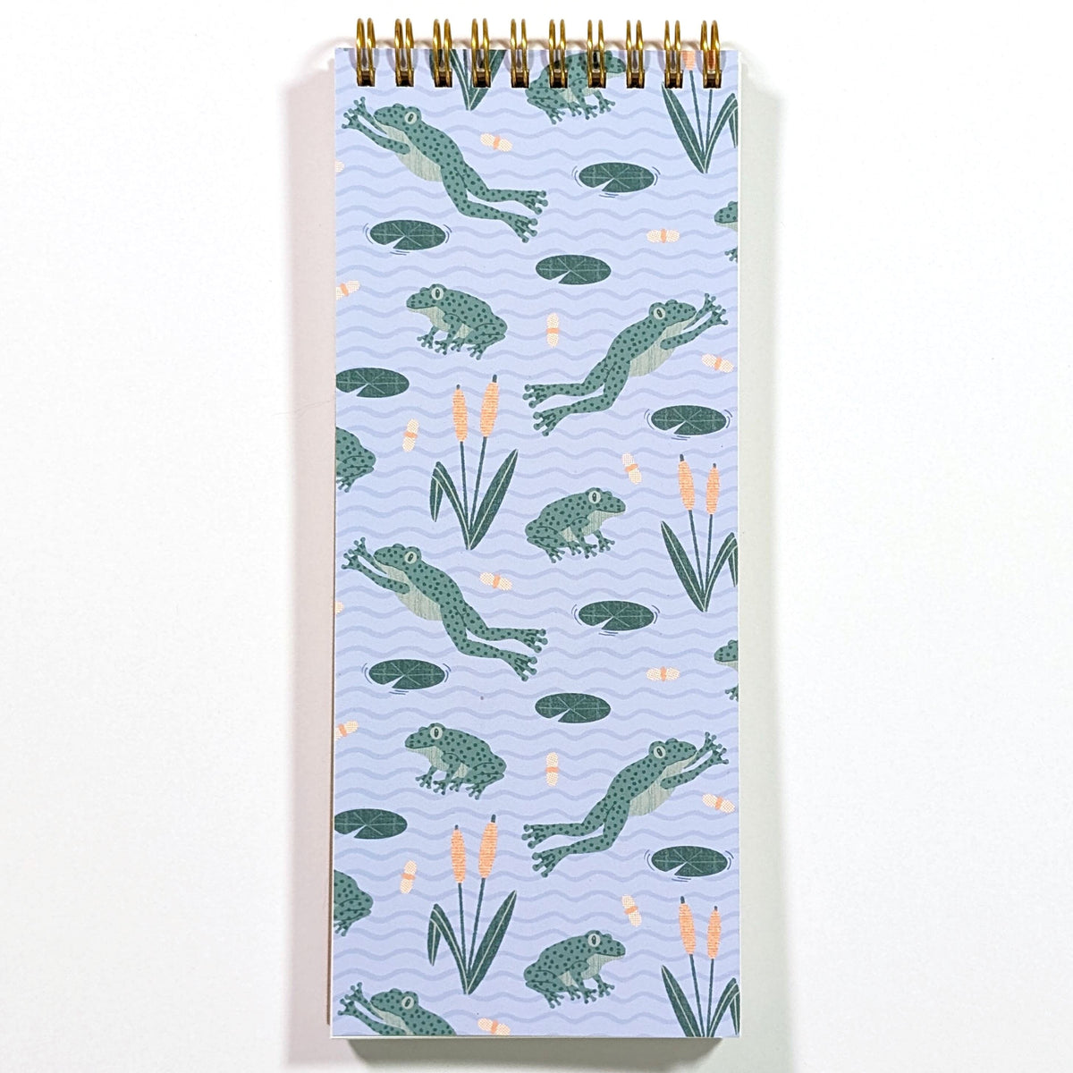 Leap Frogs Top Spiral To-Do List Notebook Notebooks Lucid Moon Studio