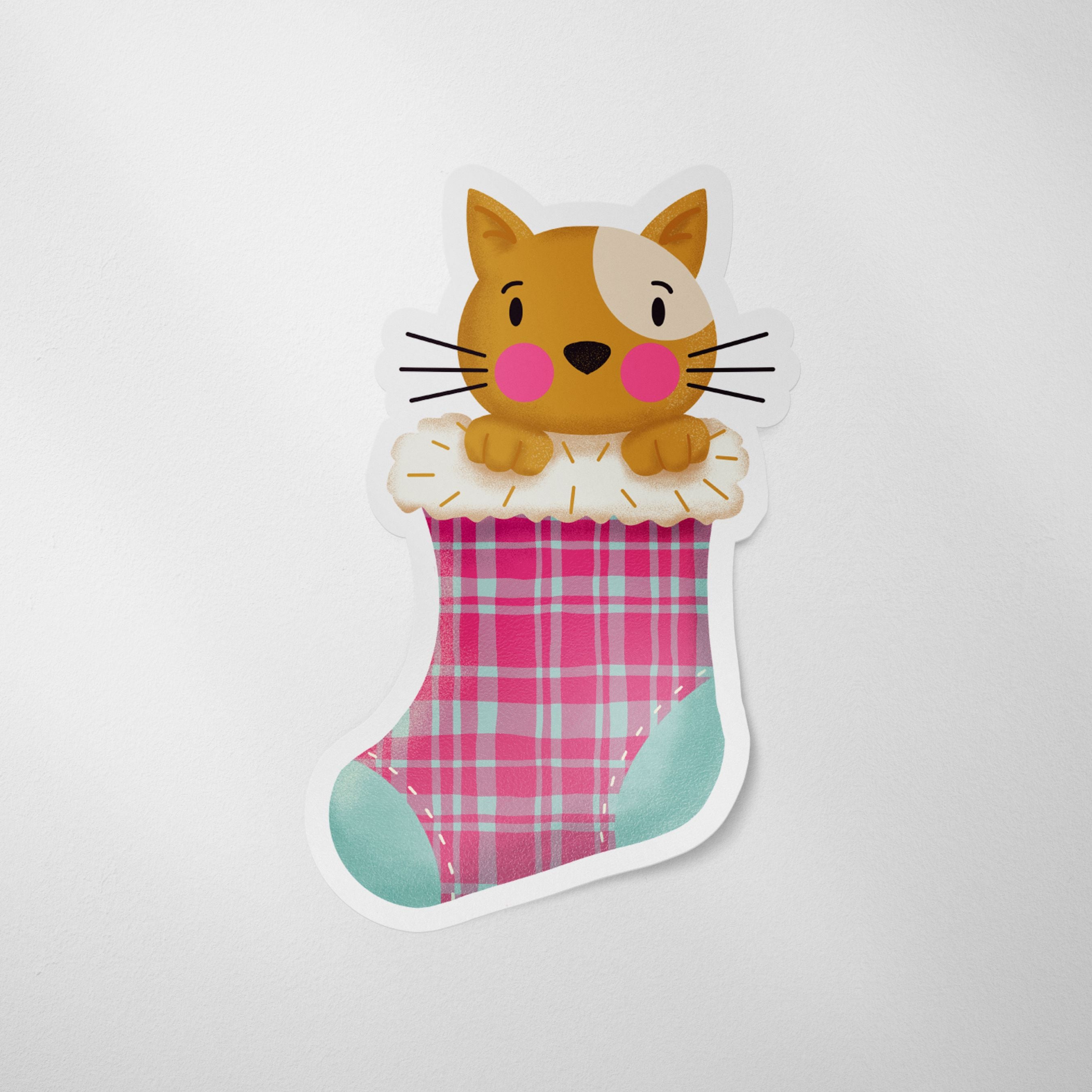 Merry Bright Vinyl Sticker Pack - 5 Stickers Total stickers Lucid Moon Studio