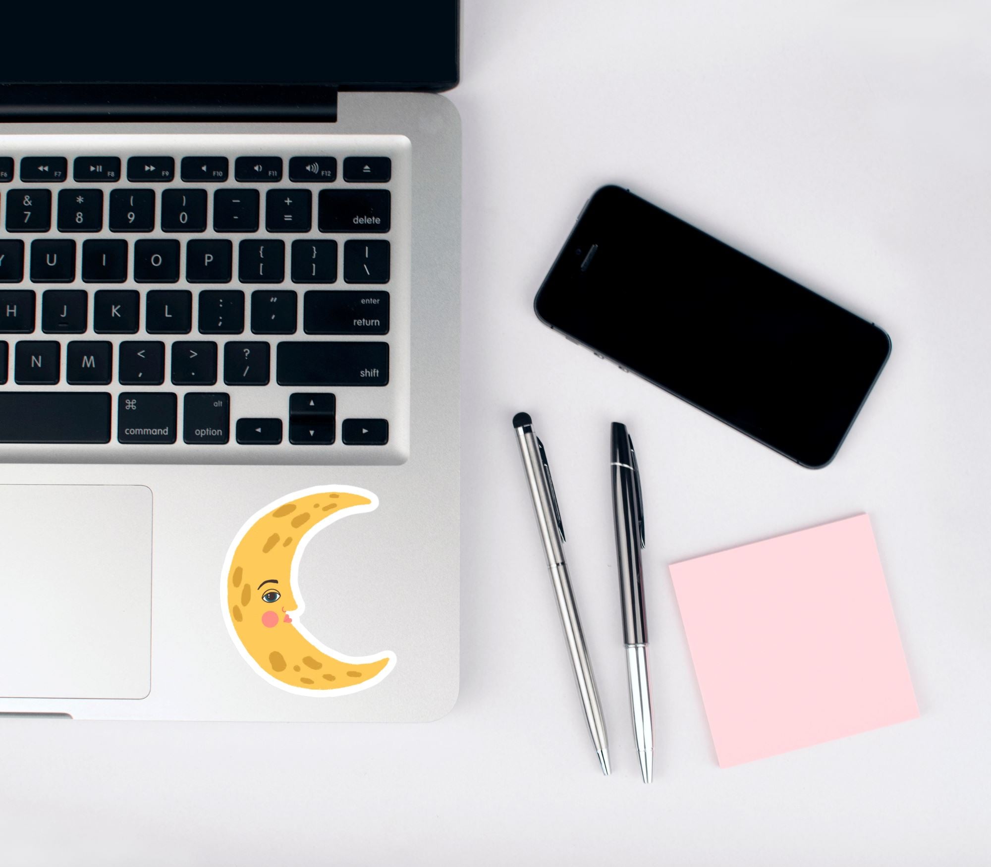 Moon Matte Vinyl Waterproof Sticker stickers Lucid Moon Studio