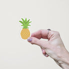 Pineapple Matte Vinyl Waterproof Sticker stickers Lucid Moon Studio 