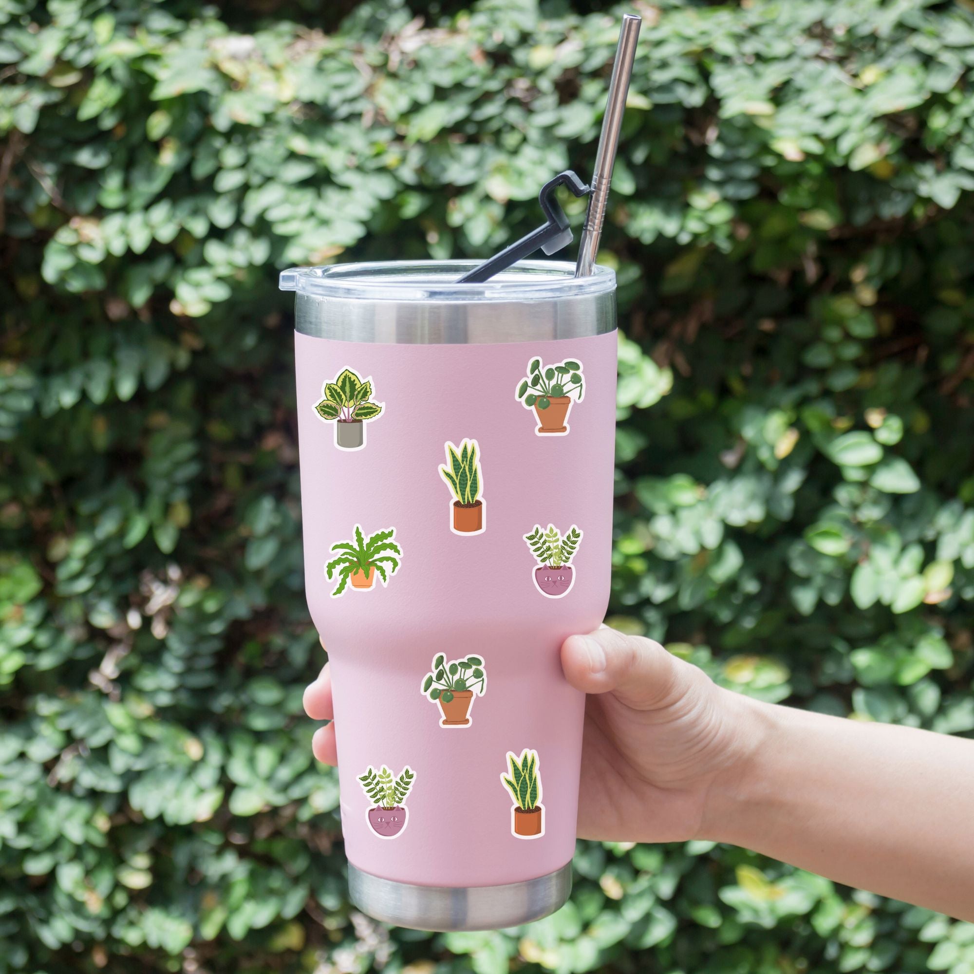 Plant Sticker Flakes stickers Lucid Moon Studio