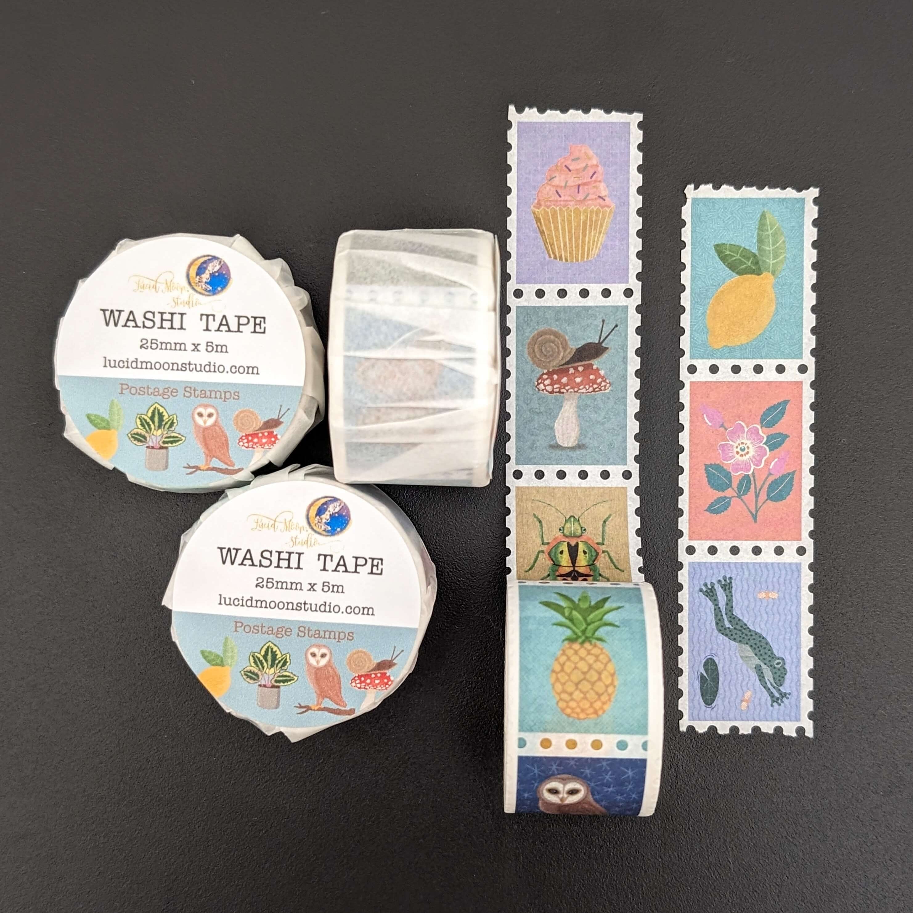 Postage Stamp Washi Tape washi tape Lucid Moon Studio