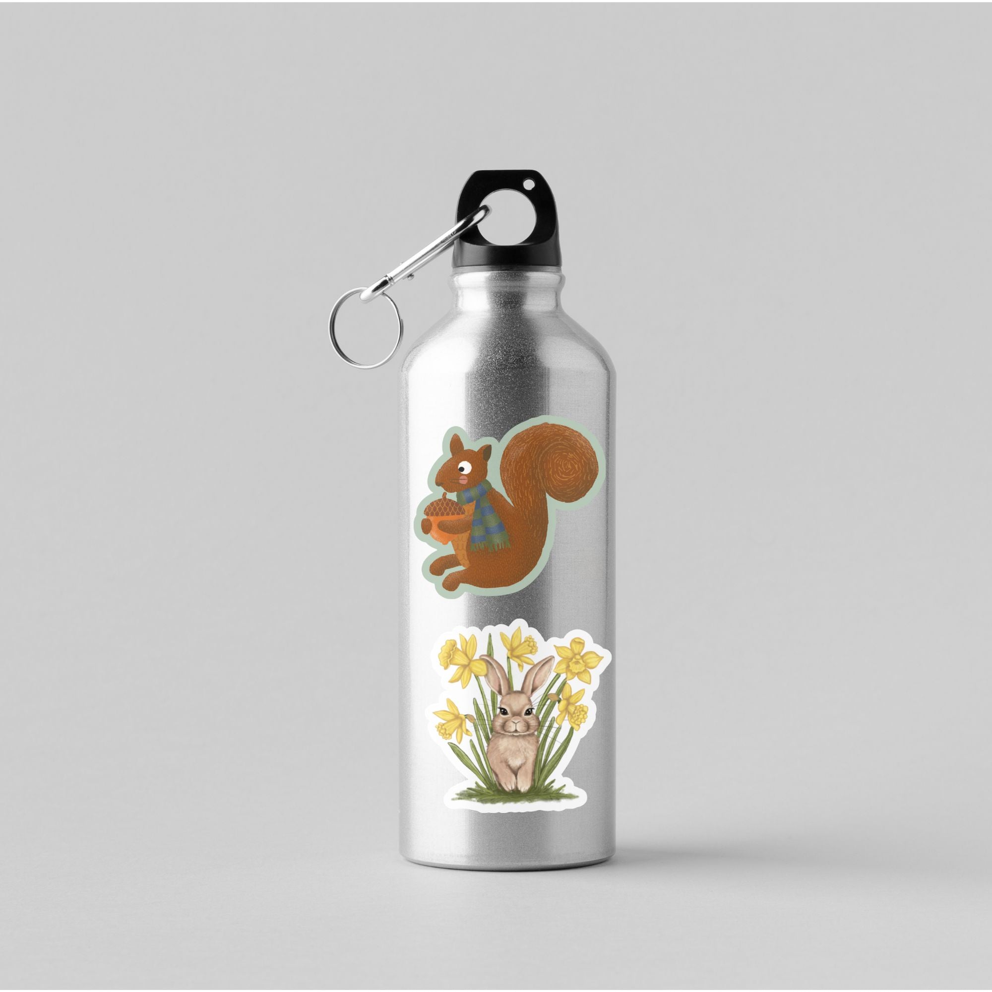 Squirrel Vinyl Sticker stickers Lucid Moon Studio