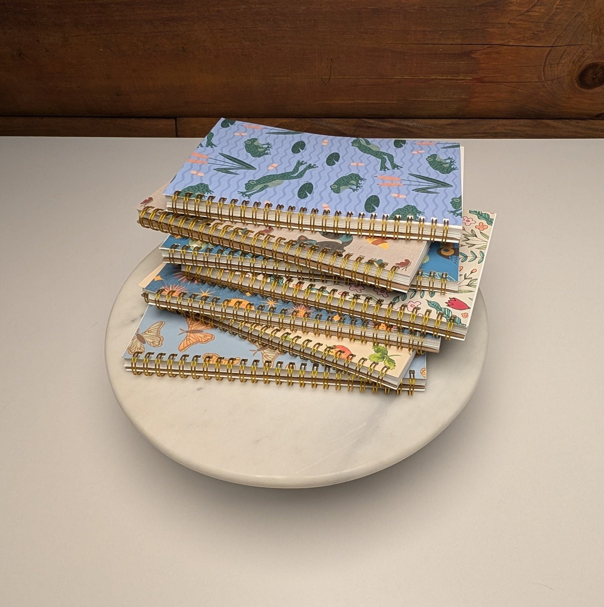 Sun and Moon Eco-Friendly Spiral-Bound Notebook Notebooks Lucid Moon Studio