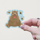 Sweet Bear Matte Vinyl Waterproof Sticker stickers Lucid Moon Studio