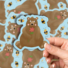 Sweet Bear Matte Vinyl Waterproof Sticker stickers Lucid Moon Studio
