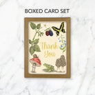 Thank You Gold Foil Greeting Card Greeting Cards Lucid Moon Studio Set of 6 Cards