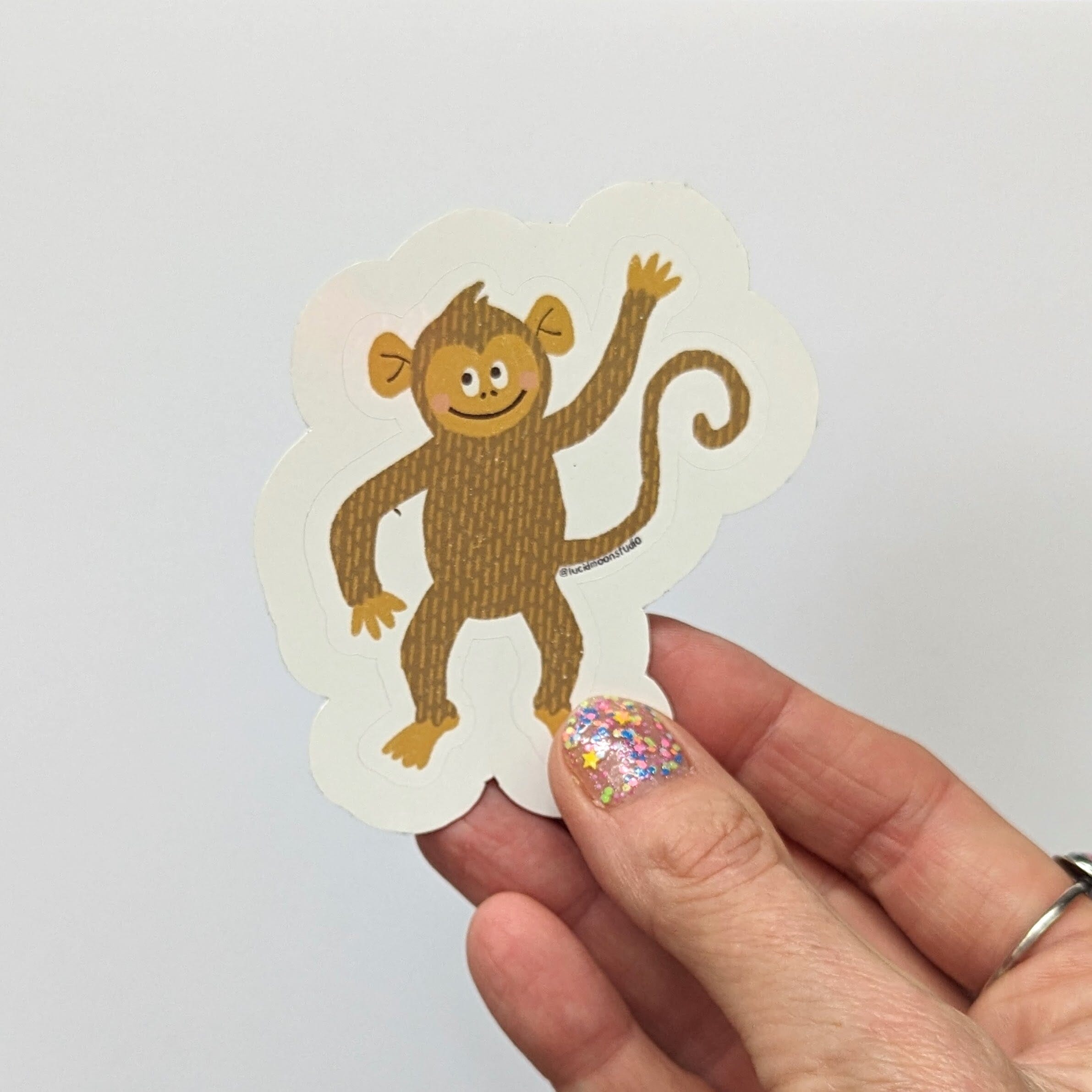 Wild Adventures Glossy Vinyl Sticker Bundle - 6 Stickers Total stickers Lucid Moon Studio