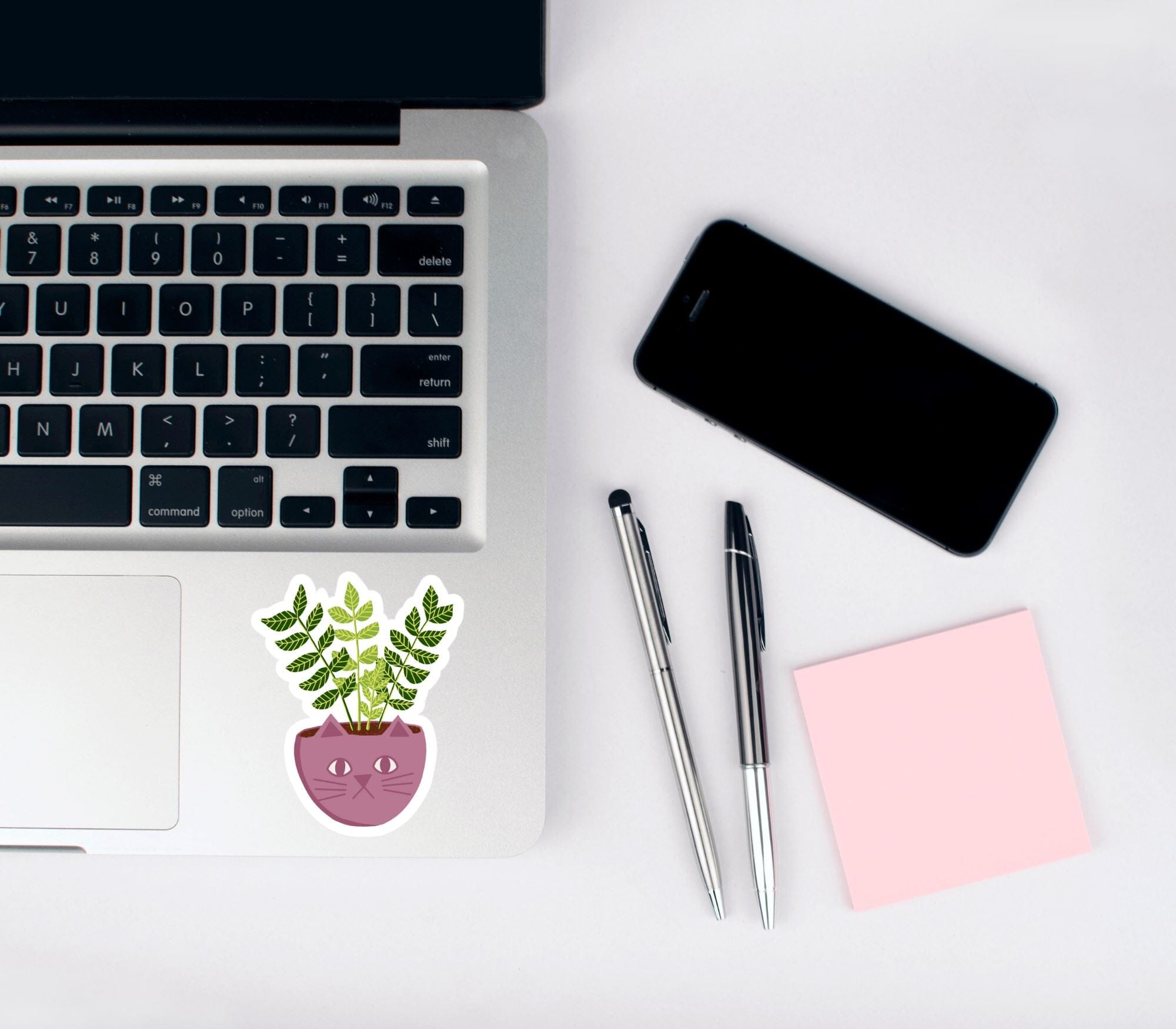 ZZ Plant Matte Vinyl Waterproof Sticker stickers Lucid Moon Studio