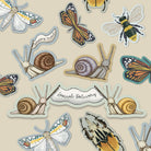 Bumblebee Vinyl Sticker stickers Lucid Moon Studio LLC 