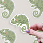 Chameleon Vinyl Sticker stickers Lucid Moon Studio 