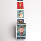 Christmas Postage Stamp Washi Tape washi tape Lucid Moon Studio 