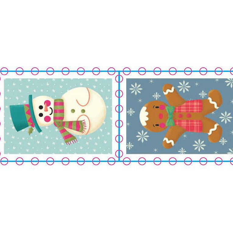 Christmas Postage Stamp Washi Tape washi tape Lucid Moon Studio 