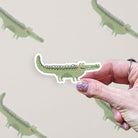 Crocodile Vinyl Sticker stickers Lucid Moon Studio 