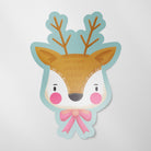 Cute Reindeer Matte Vinyl Sticker stickers Lucid Moon Studio 