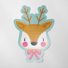 Cute Reindeer Matte Vinyl Sticker stickers Lucid Moon Studio 