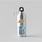 Doodle Cat & Bird Vinyl Sticker stickers Lucid Moon Studio 