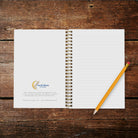 Doodle Floral Eco-Friendly Spiral Bound Notebook Notebooks Lucid Moon Studio 