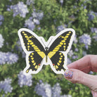 Giant Swallowtail Butterfly Vinyl Sticker stickers Lucid Moon Studio 