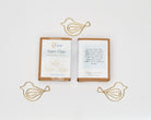 Gold Birds Boxed Paper Clips Paper Clips Lucid Moon Studio 