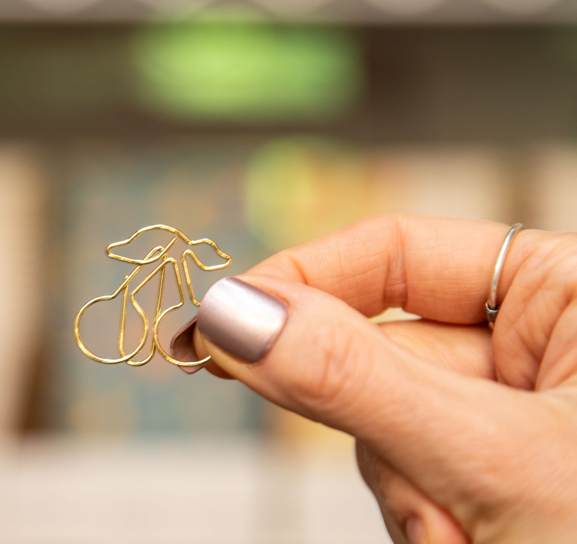 Gold Shaped Paper Clips Assortment Pack Paper Clips Lucid Moon Studio 