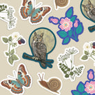 Great Horned Owl Vinyl Sticker stickers Lucid Moon Studio 