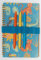 Green Elastic Pen Holder for Notebooks (Fits up to 3 Pens) Book Pen Holder Lucid Moon Studio 