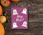 Hey Boo Halloween Greeting Card Greeting Cards Lucid Moon Studio 