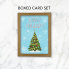 Holiday Assortment Christmas Cards (6) Boxed Set Greeting Cards Lucid Moon Studio 