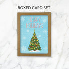 Holiday Assortment Christmas Cards (6) Boxed Set Greeting Cards Lucid Moon Studio 