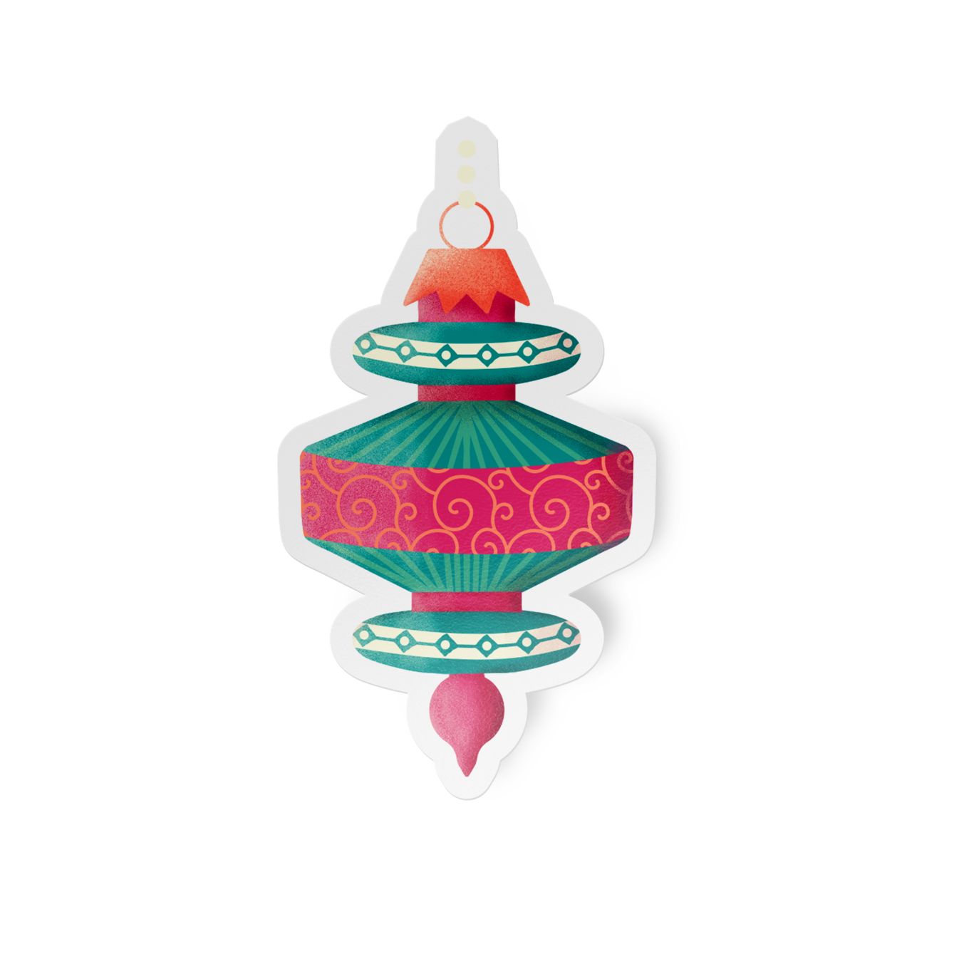 Holly Jolly Vinyl Sticker Pack - 5 Stickers Total stickers Lucid Moon Studio 