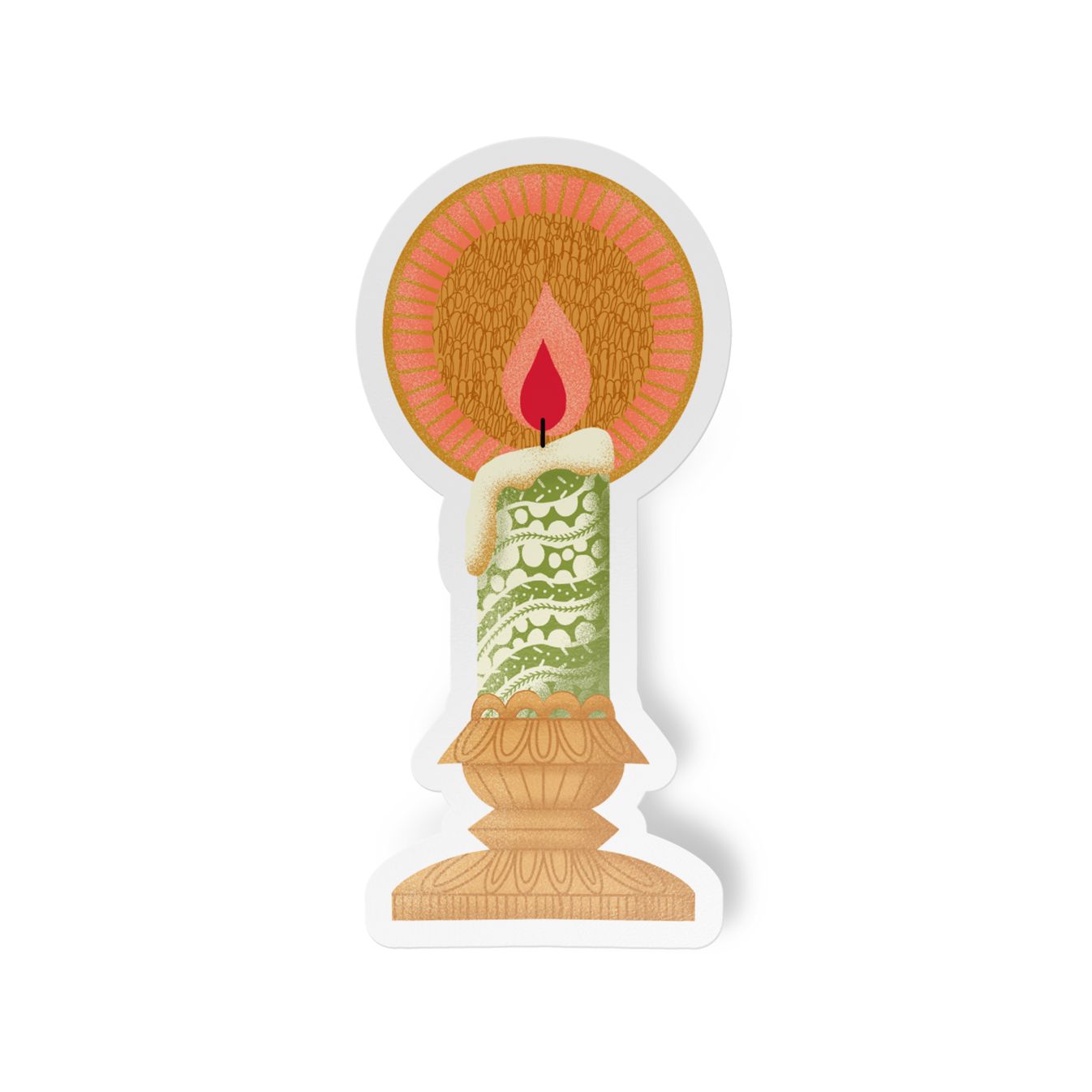 Holly Jolly Vinyl Sticker Pack - 5 Stickers Total stickers Lucid Moon Studio 