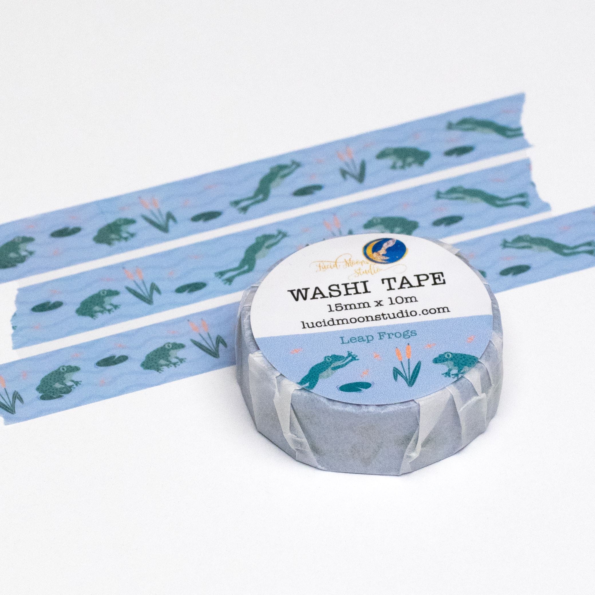 Leap Frog Washi Tape washi tape Lucid Moon Studio 