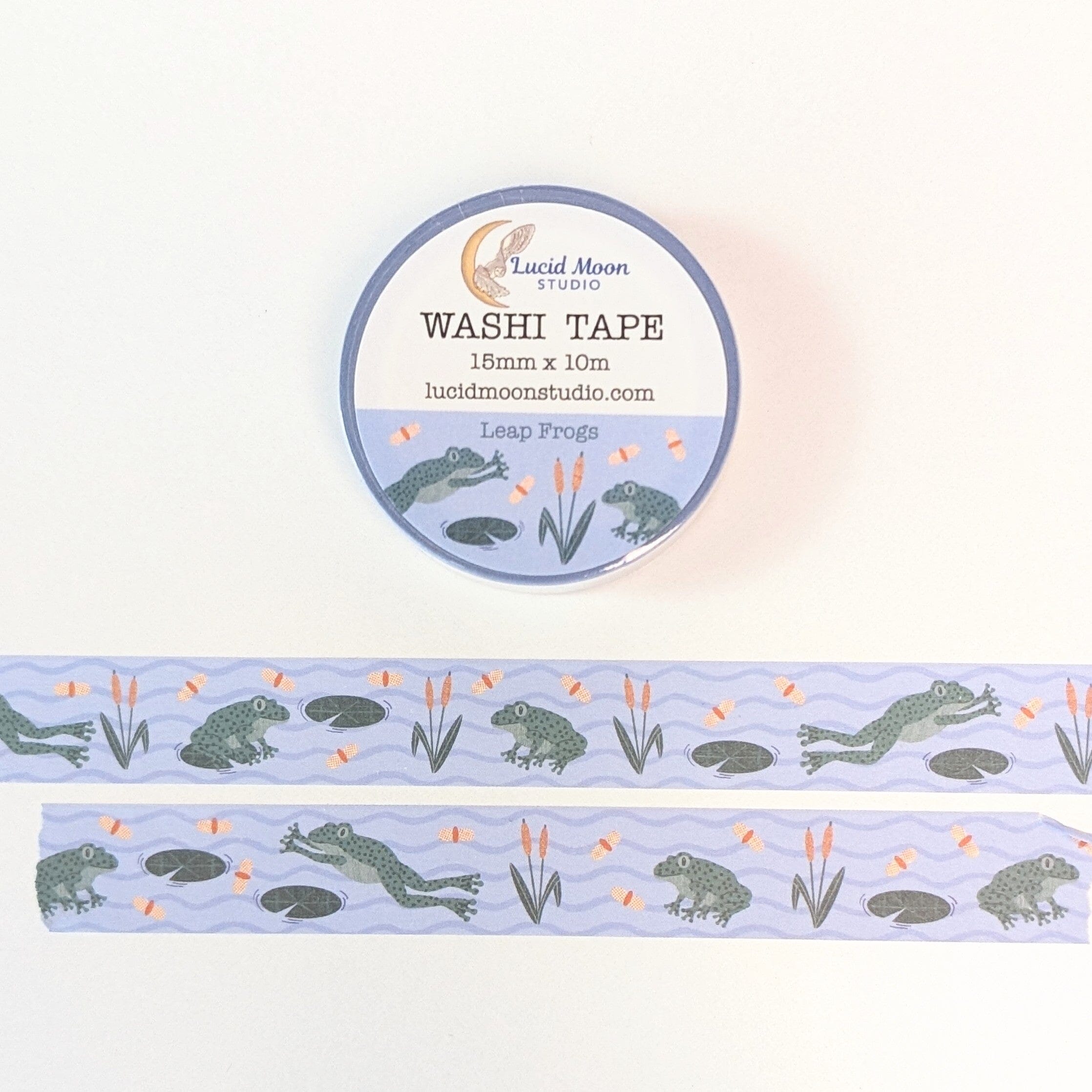 Leap Frog Washi Tape washi tape Lucid Moon Studio 