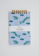 Leap Frogs Top Spiral Jotter Pocket Notebook Notebooks Lucid Moon Studio 