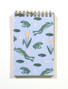 Leap Frogs Top Spiral Jotter Pocket Notebook Notebooks Lucid Moon Studio 