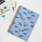 Leaping Frogs Eco-Friendly Spiral Bound Notebook Notebooks Lucid Moon Studio 