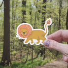 Lion Vinyl Sticker stickers Lucid Moon Studio 