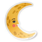 Moon Matte Vinyl Waterproof Sticker stickers Lucid Moon Studio 