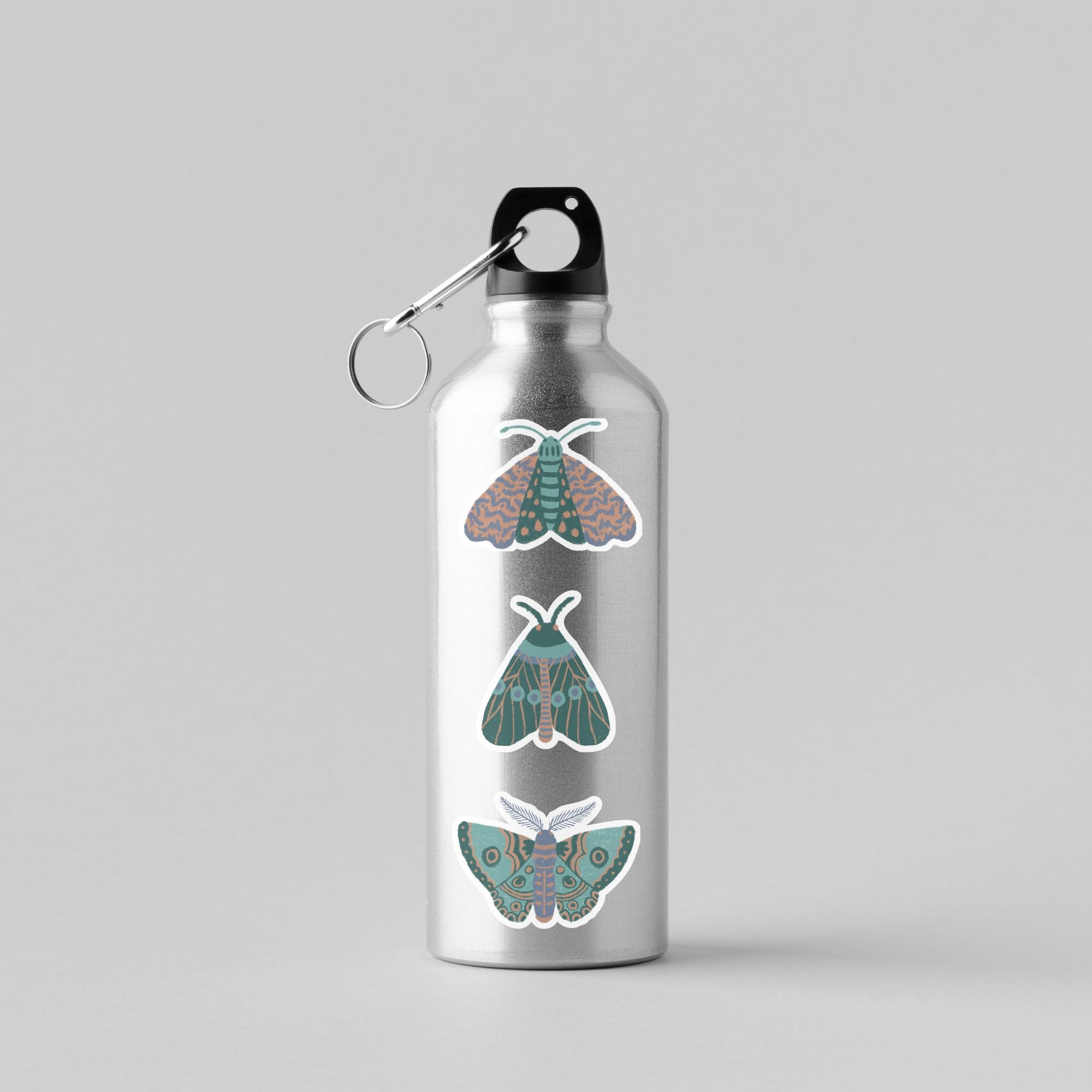 Mystic Moth Vinyl Sticker - Solenne stickers Lucid Moon Studio LLC 