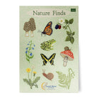 Nature Finds Matte Vinyl Sticker Sheet stickers Lucid Moon Studio 