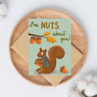 Nuts About You Love Valentine Greeting Card Greeting Cards Lucid Moon Studio 