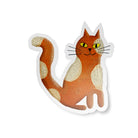 Patchwork Cat Matte Vinyl Waterproof Sticker stickers Lucid Moon Studio 