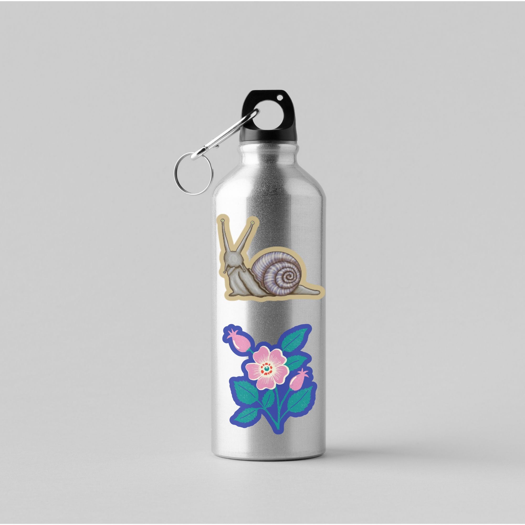 Pink Roses Vinyl Sticker stickers Lucid Moon Studio 